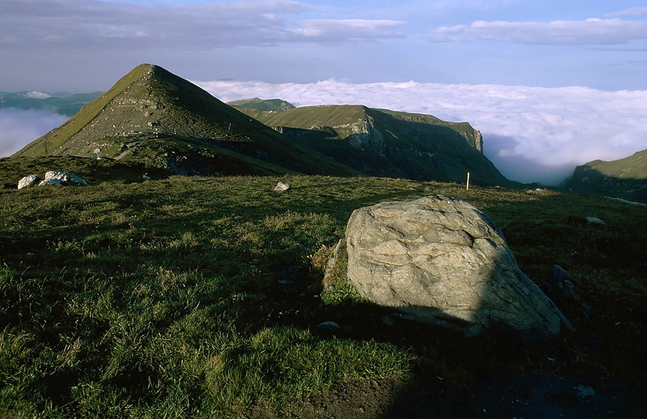Bucegi, widok z Omula (Rumunia - Fogarasze i Bucegi)